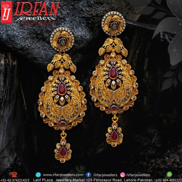 Gold Earring Design 0213