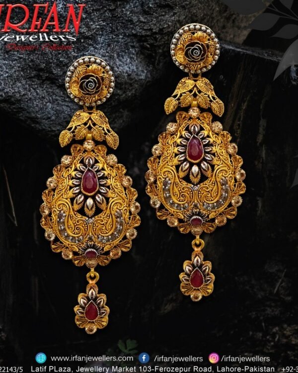 Gold Earring Design 0213