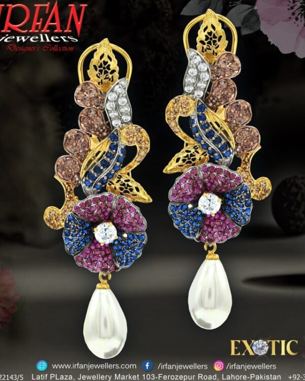 Gold Earring Design 0225