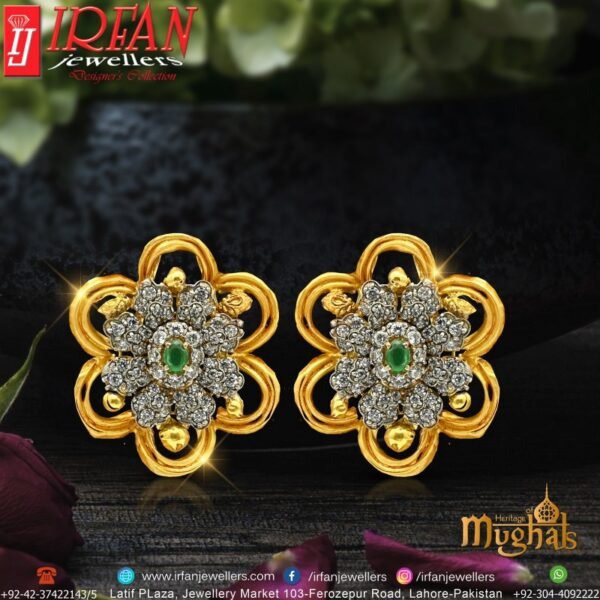 Gold Earring Design 260