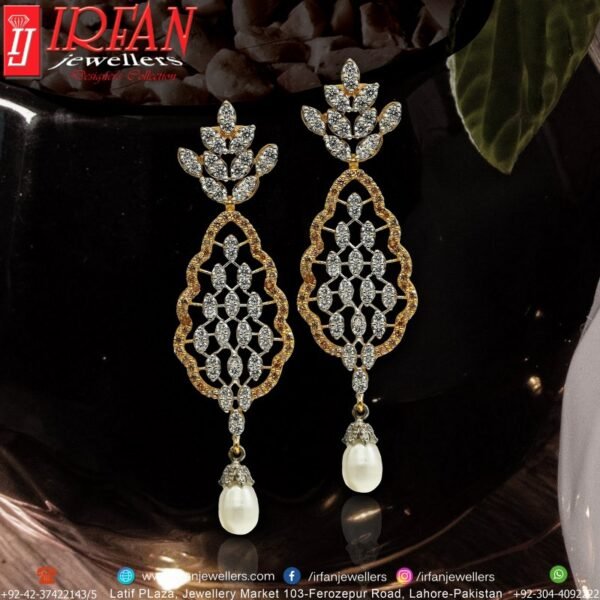 Gold Earrings Design 271