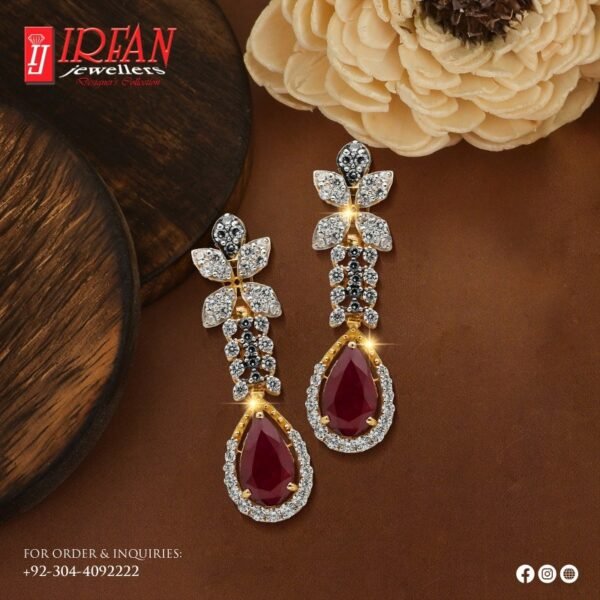 Gold Earrings Design 273