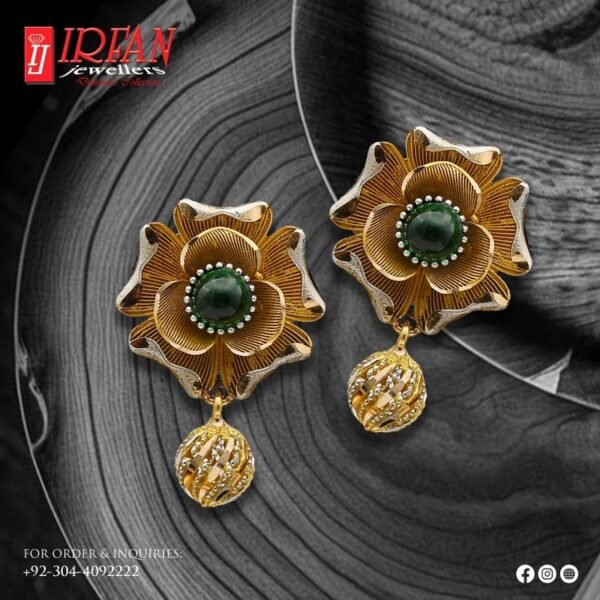 Gold Earrings Design 274