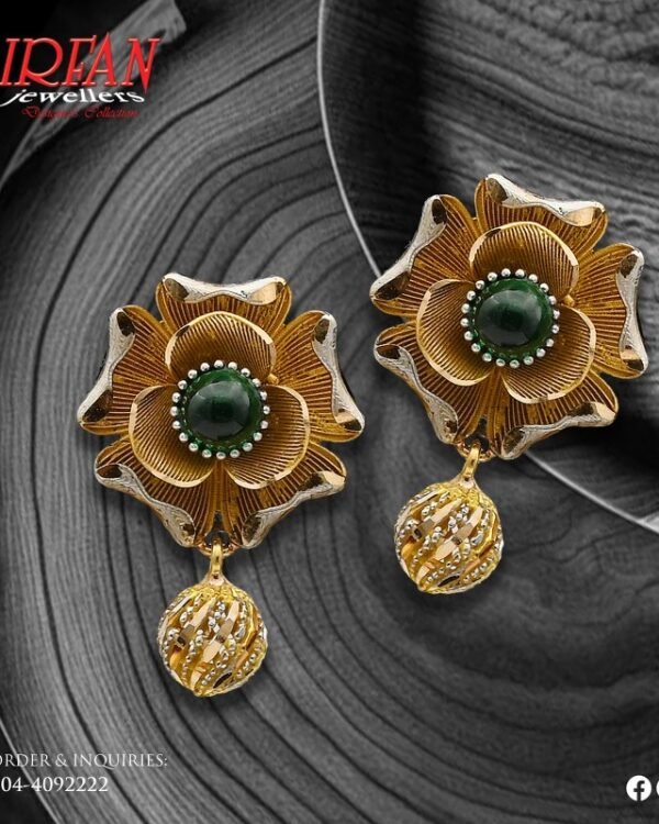 Gold Earrings Design 274