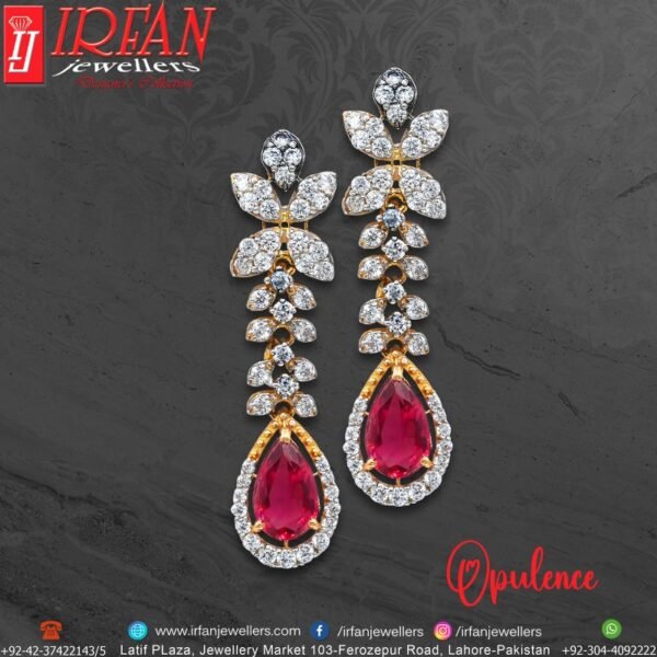 Gold Earrings Design 0233