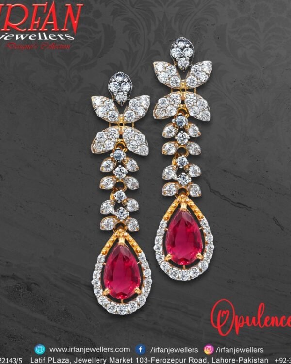 Gold Earrings Design 0233