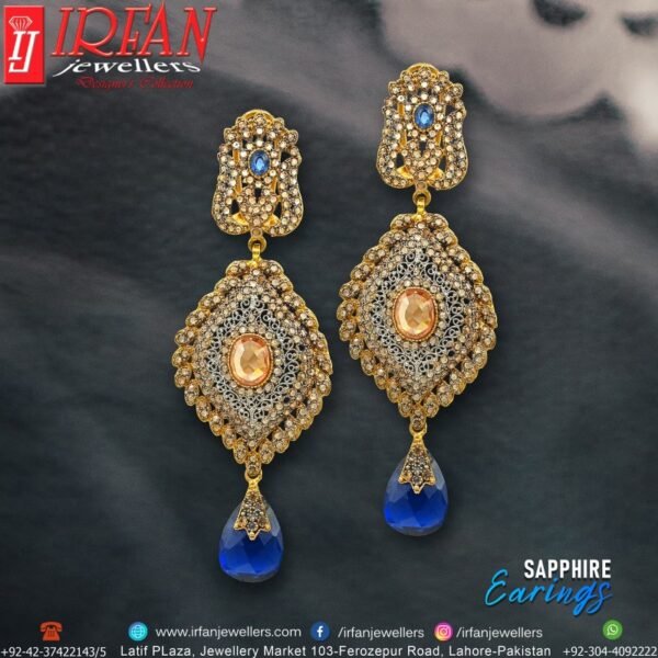Gold Earrings Design 0236