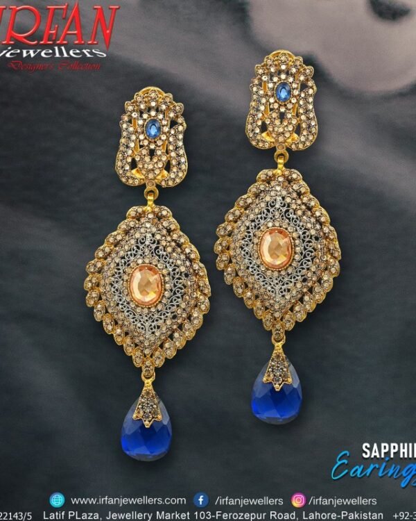 Gold Earrings Design 0236
