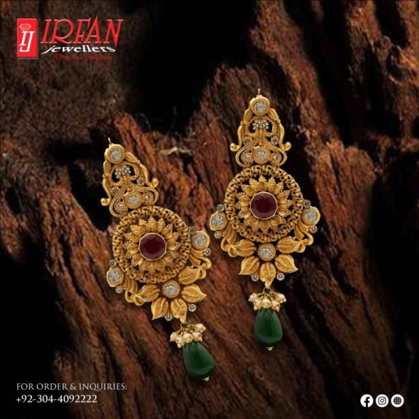 Gold Earrings Design 275