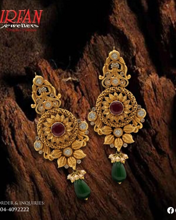 Gold Earrings Design 275