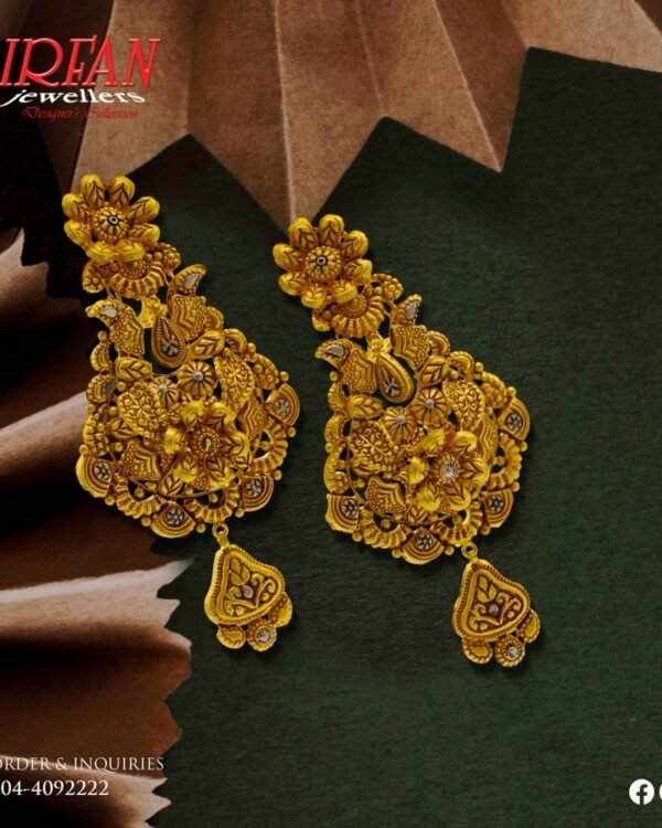 Gold Earrings Design 276