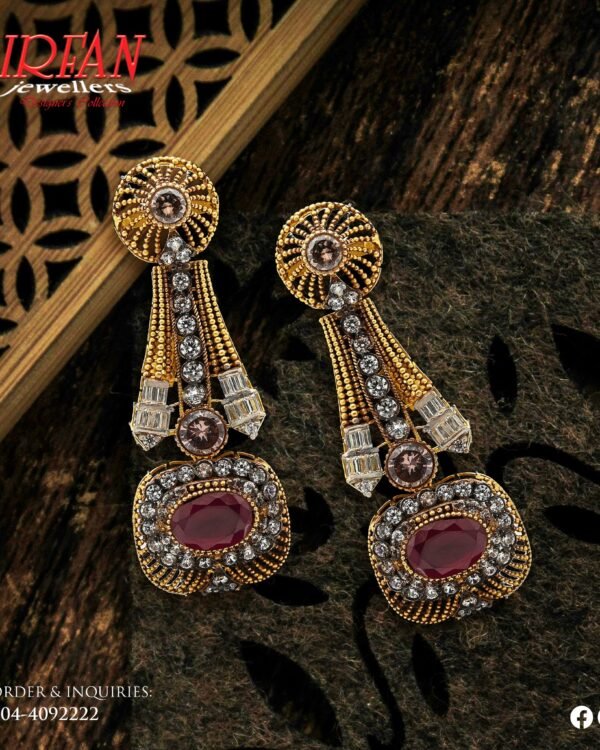 Gold Earrings Design 282