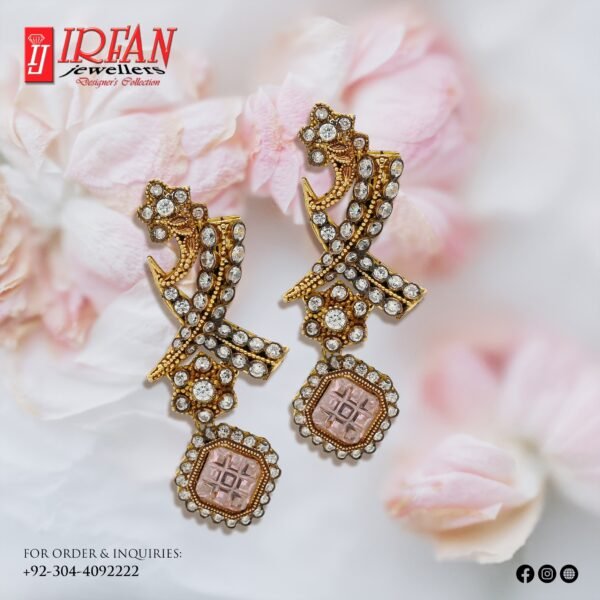Gold Earrings Design 283