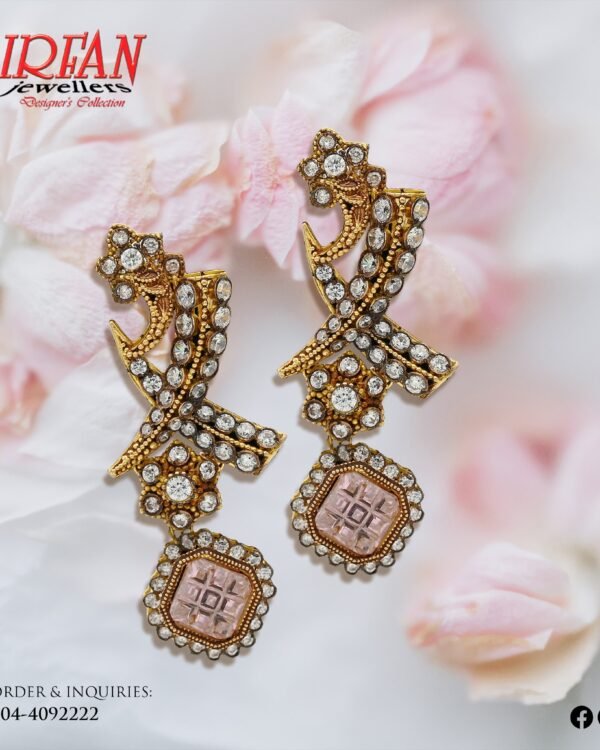 Gold Earrings Design 283