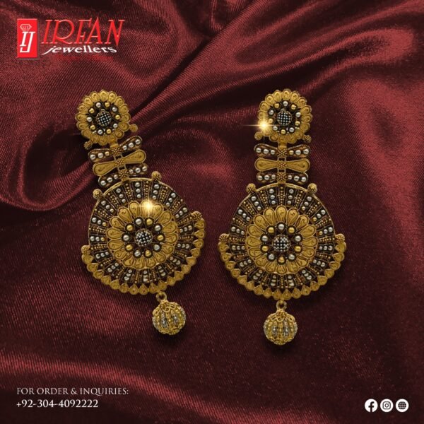 Gold Earrings Design 284