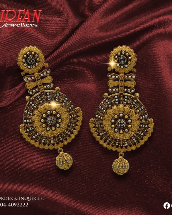 Gold Earrings Design 284