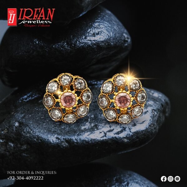 Gold Earrings Design 289