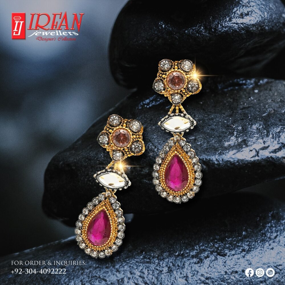 Gold Earrings Design 290