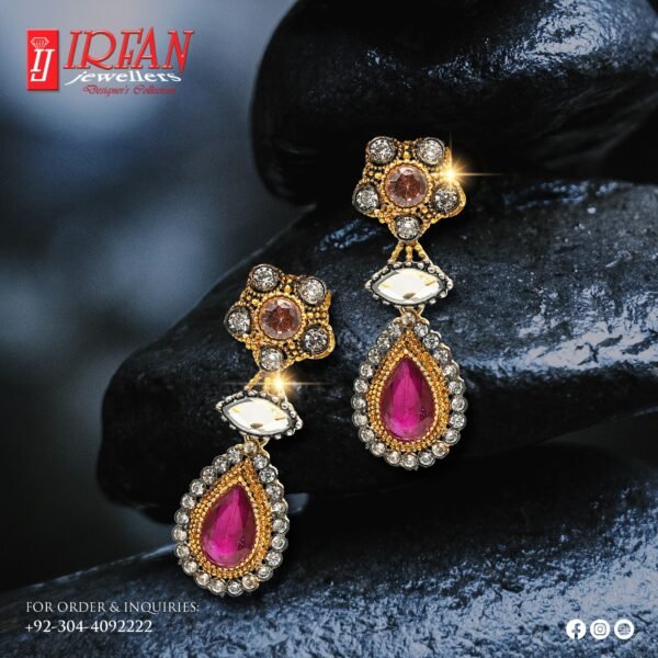 Gold Earrings Design 290