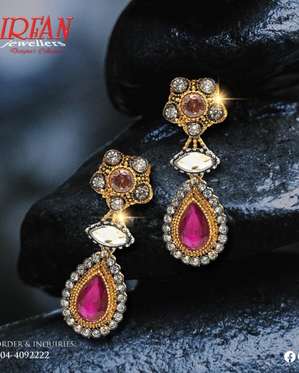 Gold Earrings Design 290