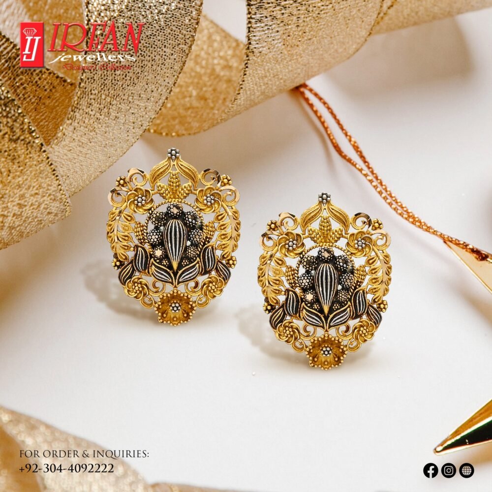 Gold Earrings Design 291