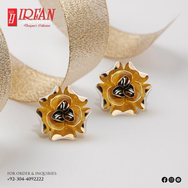 Gold Earrings Design 292