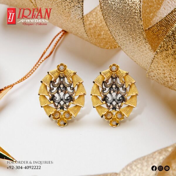 Gold Earrings Design 293