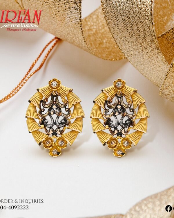 Gold Earrings Design 293
