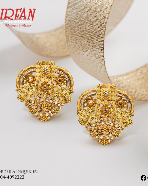Gold Earrings Design 295