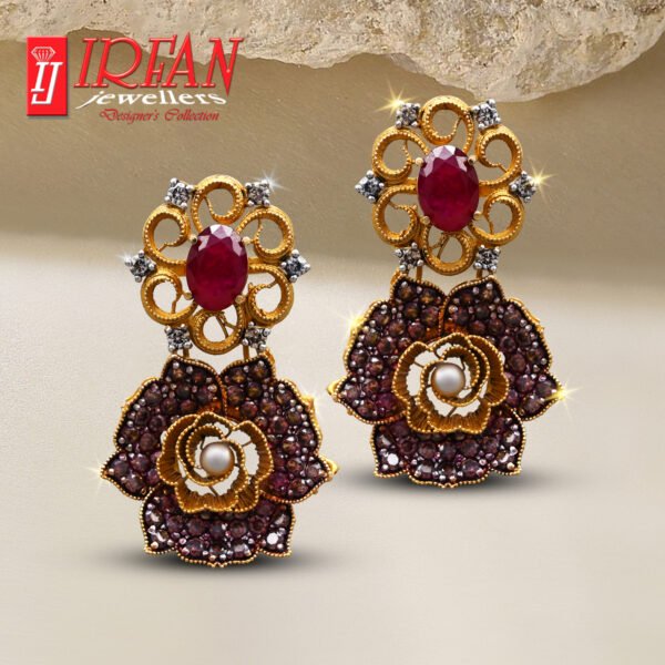 Gold Earrings Design