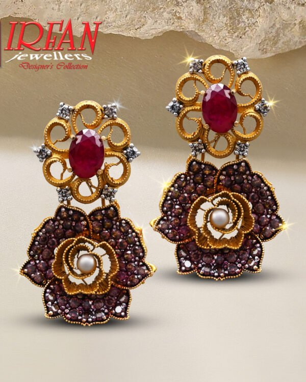 Gold Earrings Design