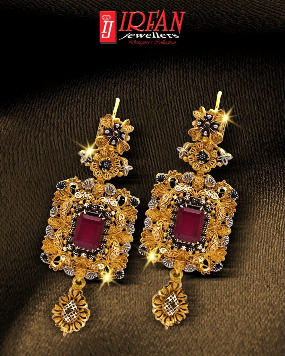 Gold Earrings Design