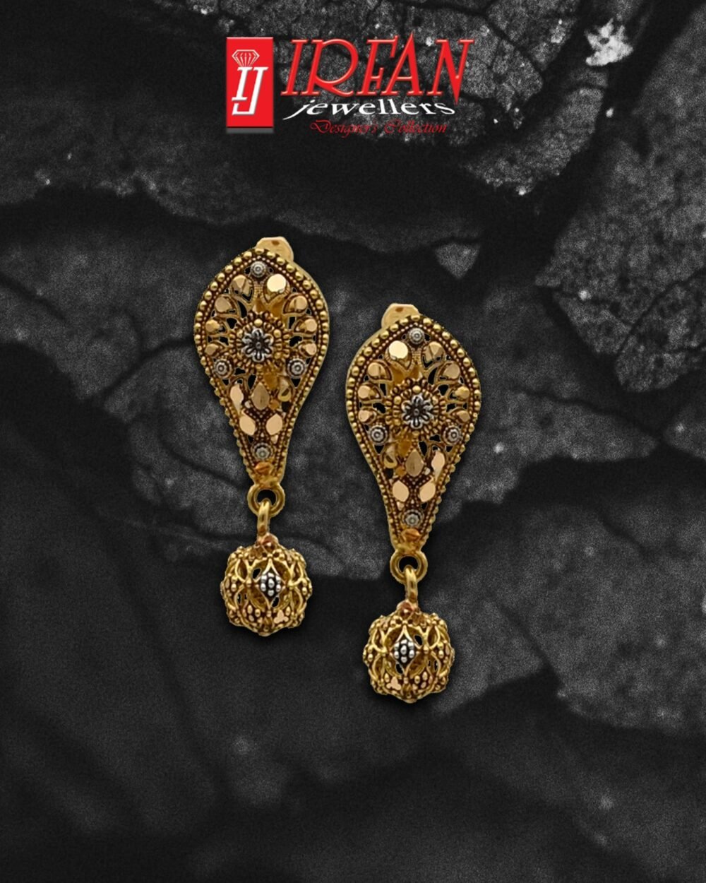 Gold Earrings Design
