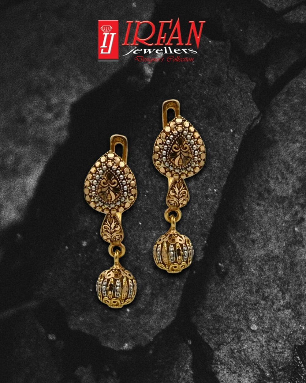 Gold Earrings Design