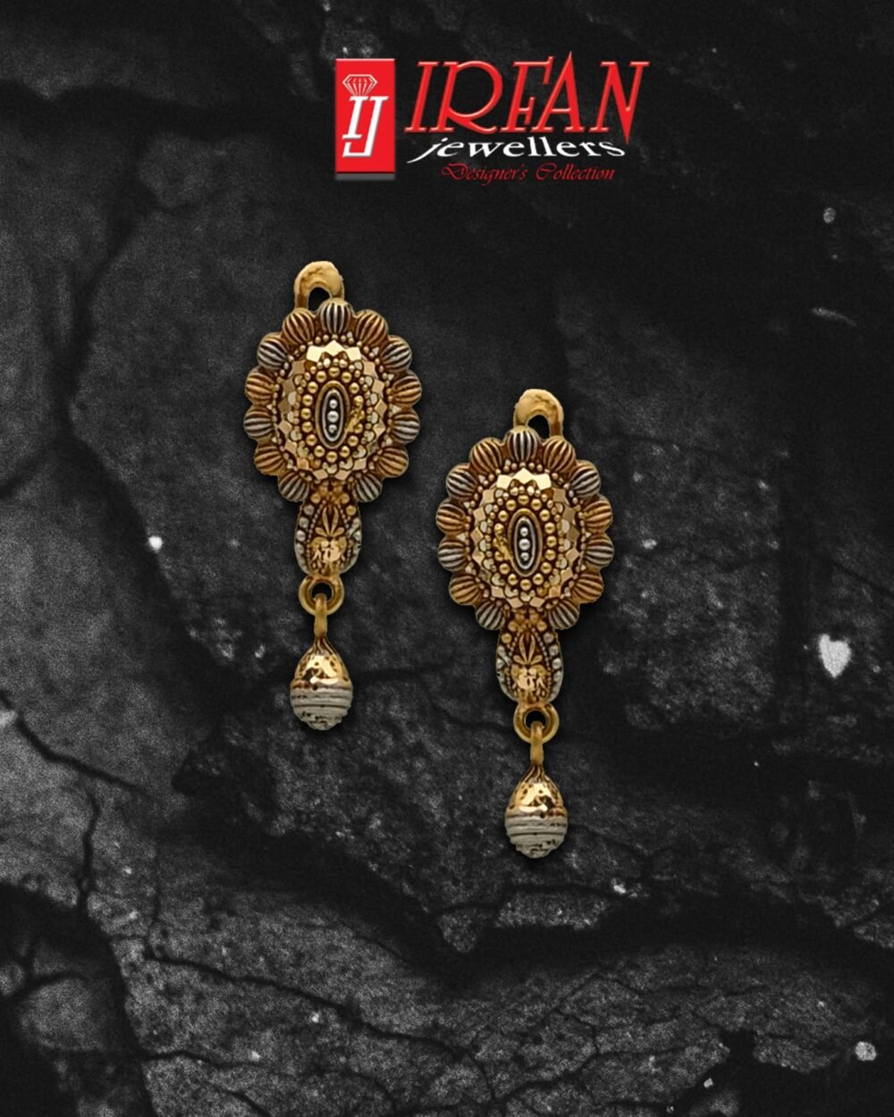 Gold Earrings Design