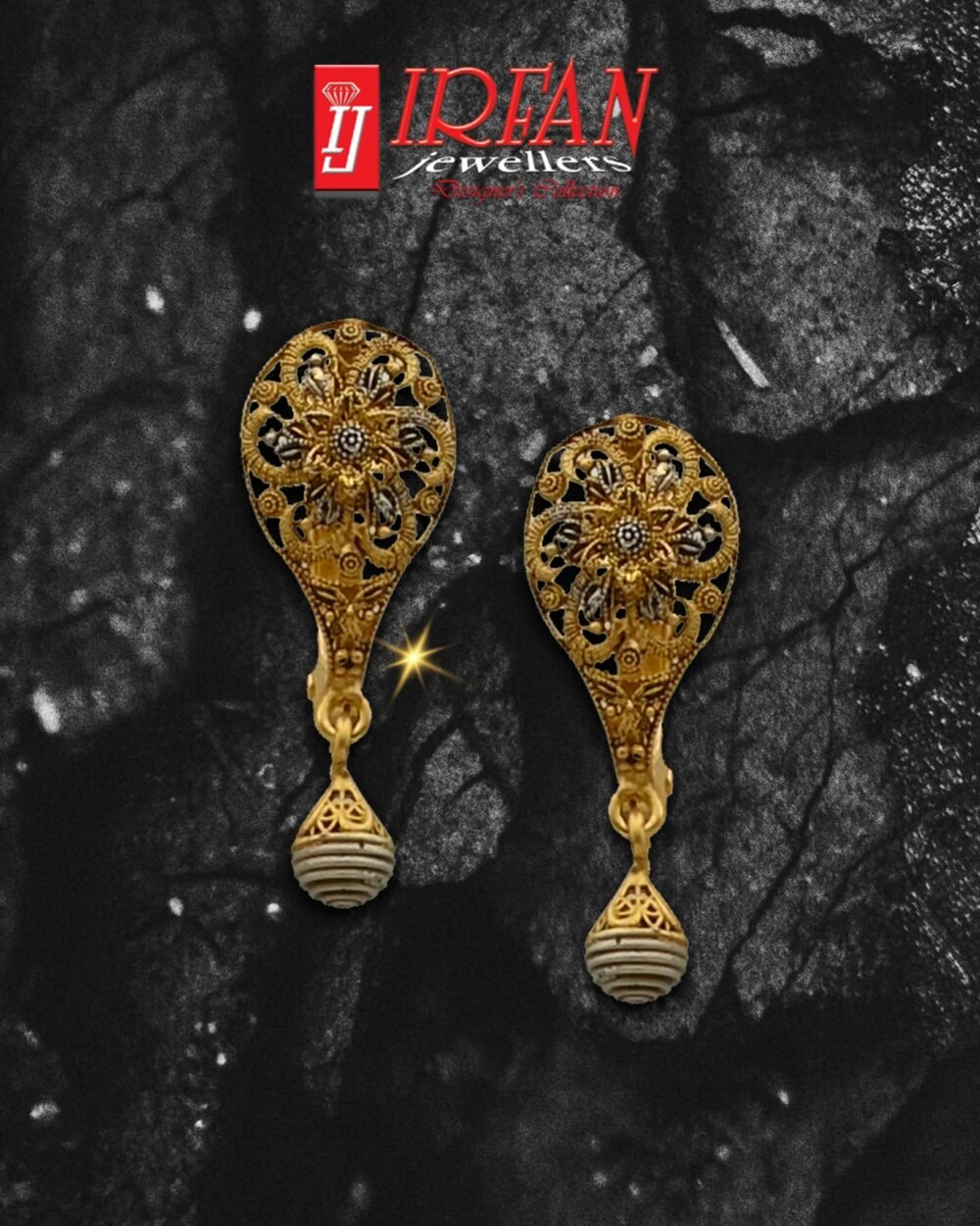 Gold Earrings Design