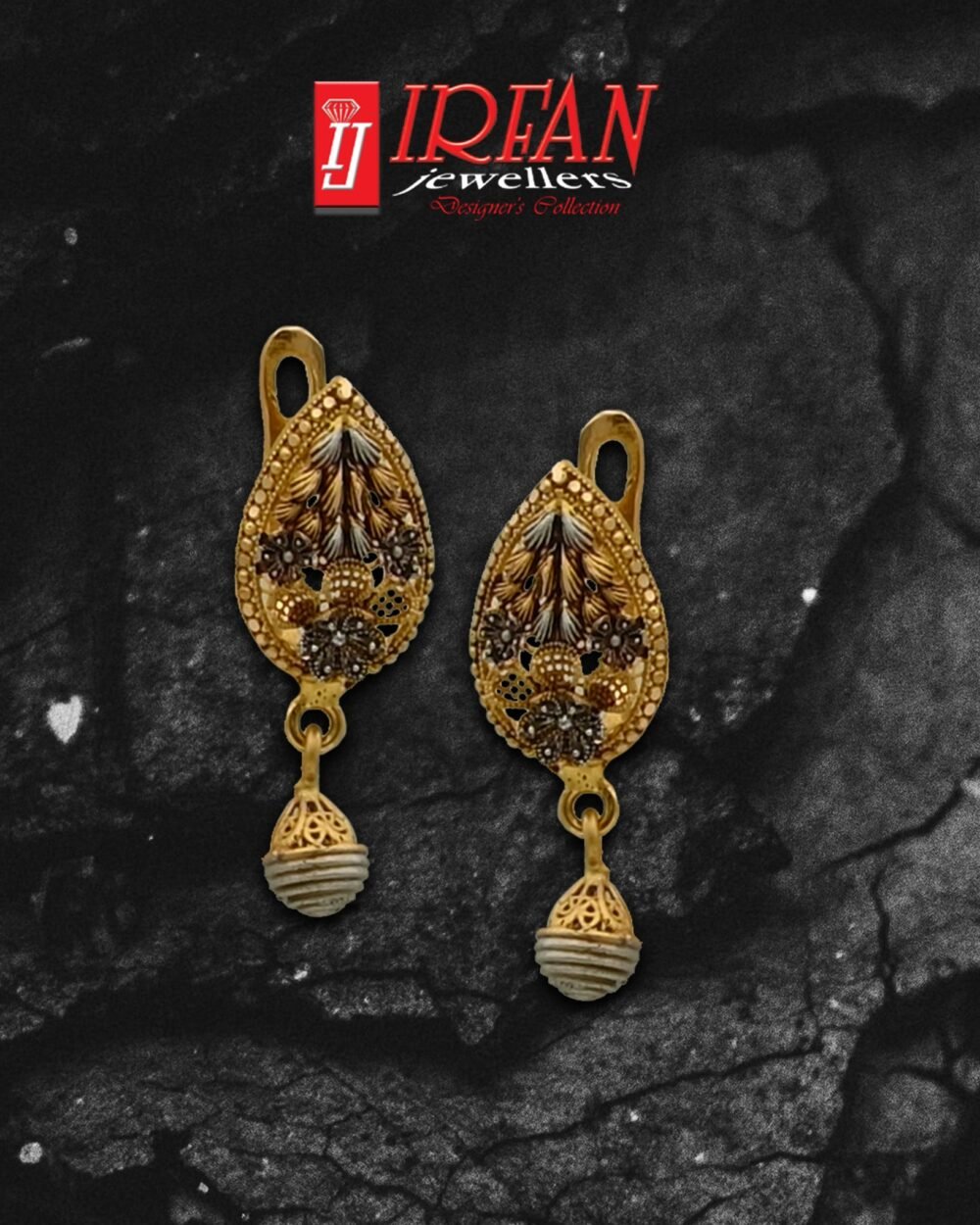 Gold Earrings Design