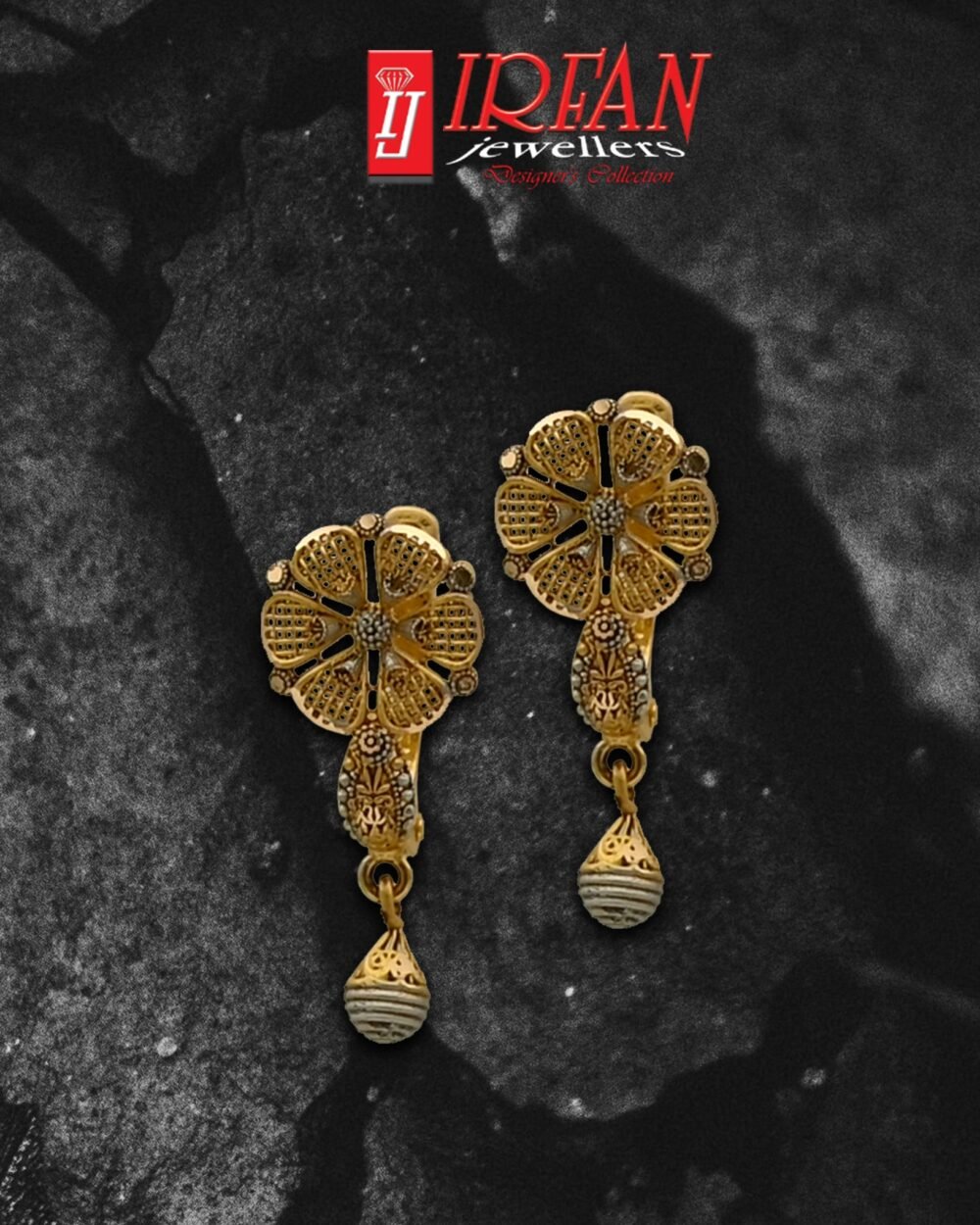 Gold Earrings Design