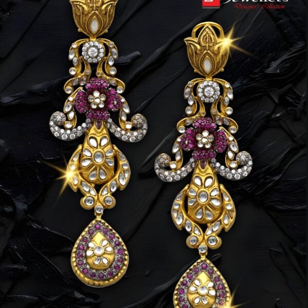 Gold Earrings Design
