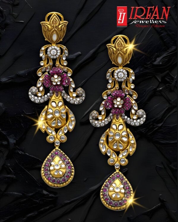 Gold Earrings Design