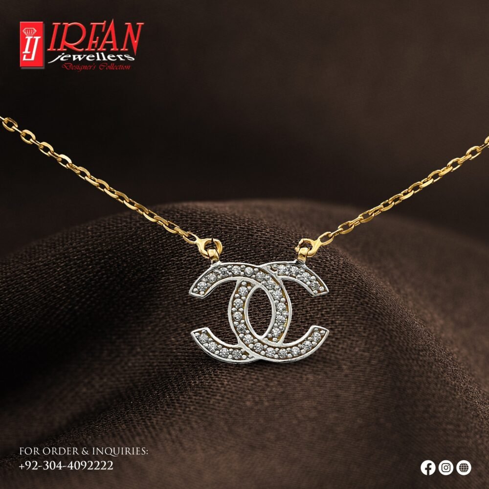 Gold Locket Design 002