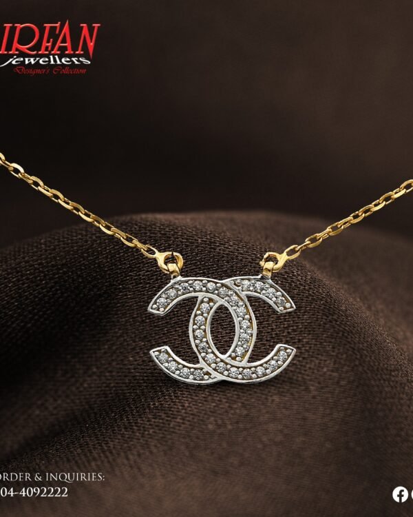 Gold Locket Design 002