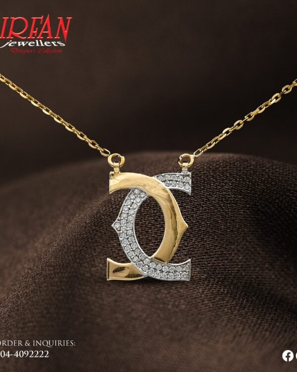 Gold Locket Design 003