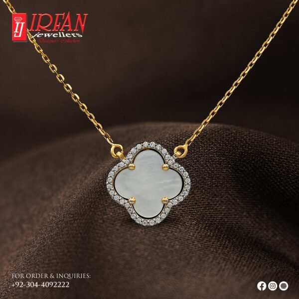 Gold Locket Design 005