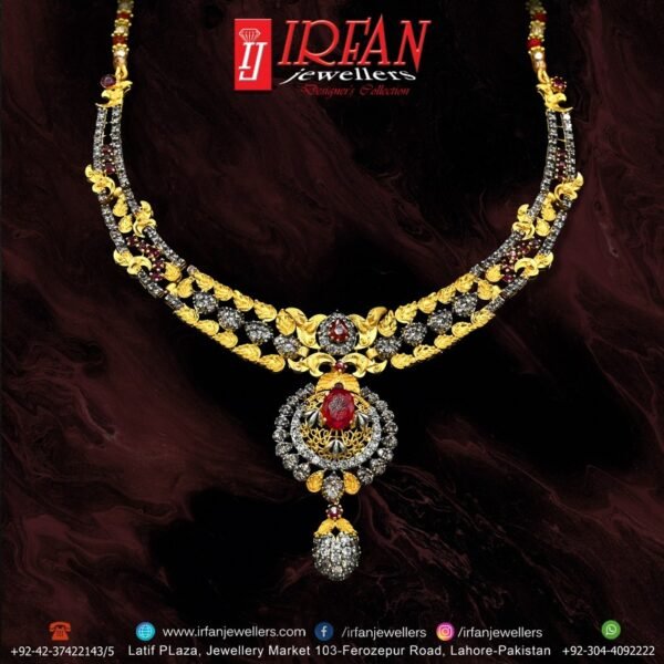 Gold Necklace Design 0094