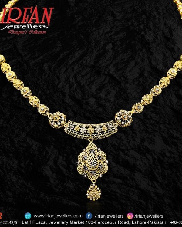 Gold Necklace Design 0097