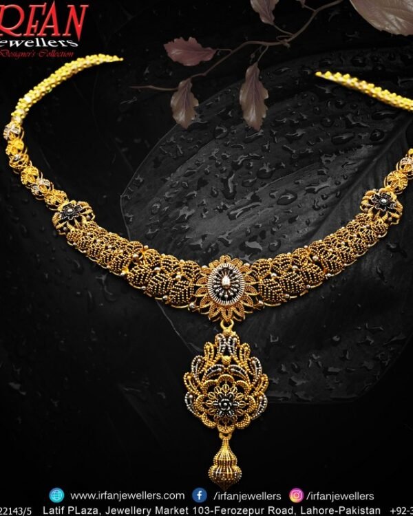 Gold Necklace Design 0100
