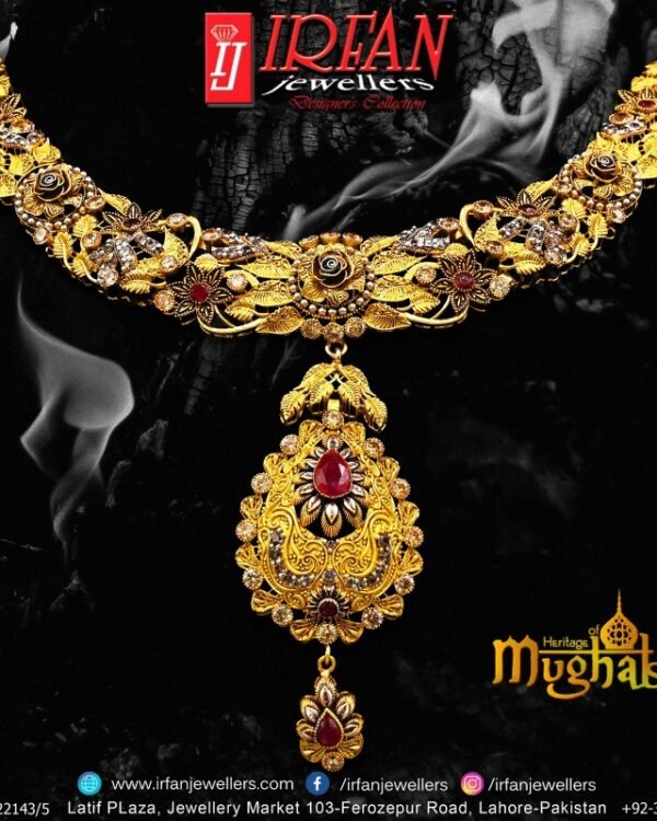 Gold Necklace Design 0103