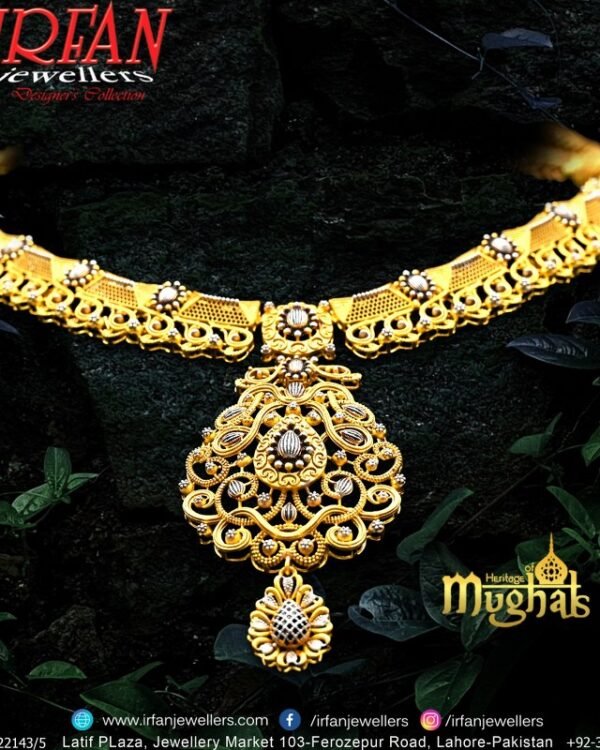 Gold Necklace Design 0104