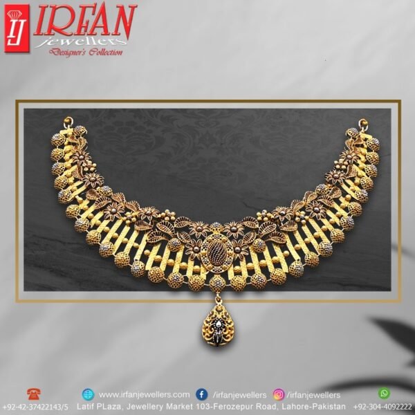 Gold Necklace Design 0109